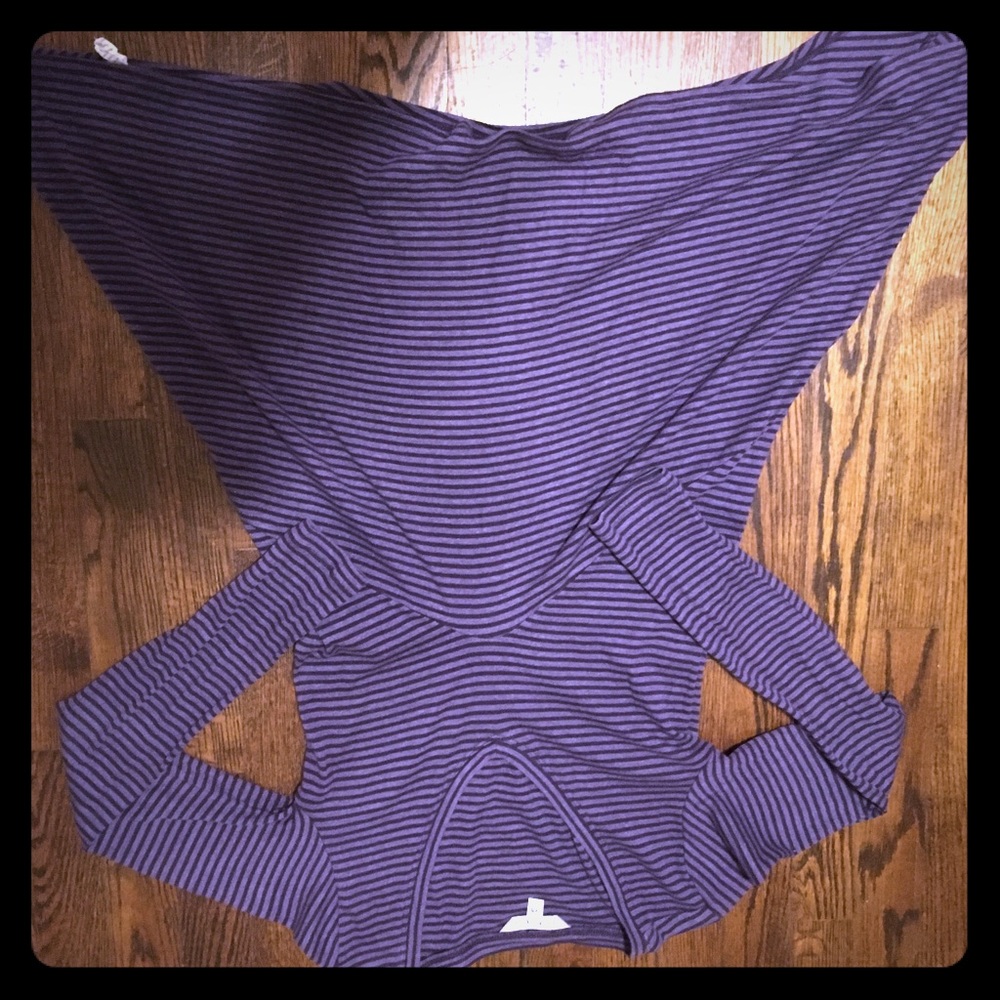 $20 Today Only CAbi Purple Striped Tunic